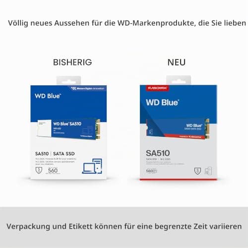 WD Blue SA510 SSD 500 GB WDS500G3B0B Bild 6