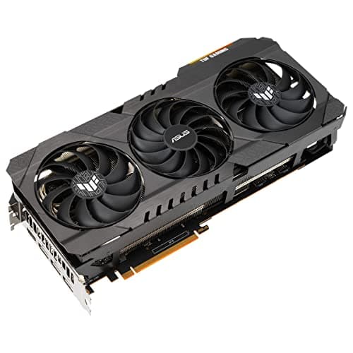 ASUS TUF Gaming AMD Radeon RX 6800 XT 16G OC Edition Grafikkarte (PCIe 4.0, 16GB GDDR6 Speicher, HDMI 2.1, DisplayPort 1.4a, GPU Tweak II, TUF-RX6800XT-O16G-GAMING), Schwarz, One Size Bild 6
