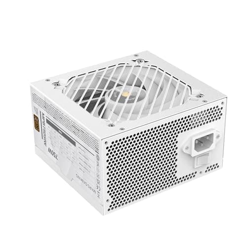 MARSGAMING MPB750SI, PC-ATX-Netzteil 750W, 7 Jahre Garantie, 80Plus Bronze 230V, 90% Effizienz, SI Extreme Silence Lüfter mit Kupferkern, AI2-RPM-, DC-DC- und SMD-Technologien, Weiß MPB750SIW Bild 2