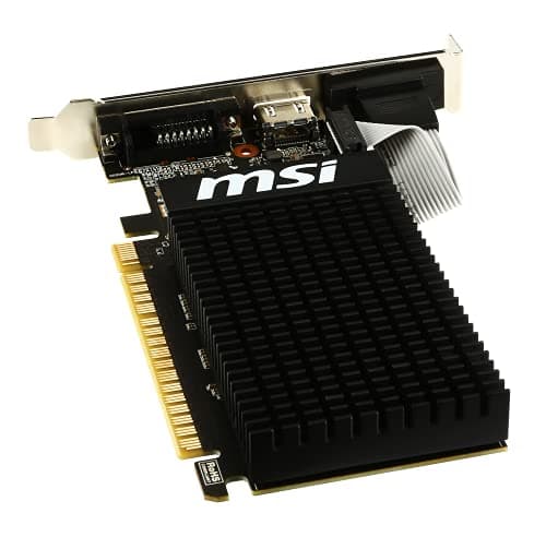 Msi Geforce Gt 710 2gb Ddr3 MSI NVIDIA GT 710 2GB Low Profile PASSIVE Single Bild 7