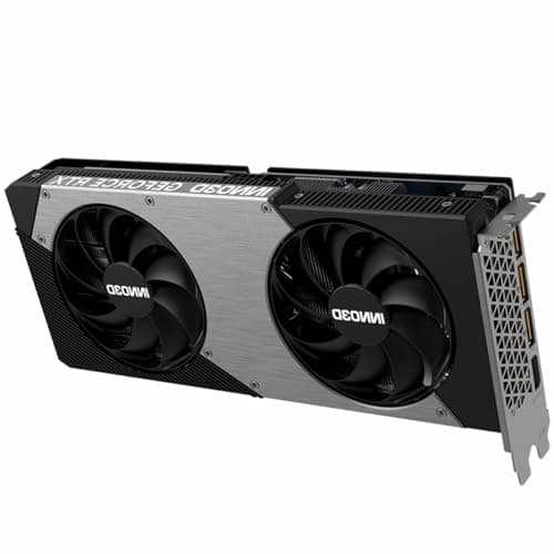 INNO3D NVIDIA GeForce RTX 5060 Ti Twin X2 OC 16GB GDDR7 Gaming Graphics Card (Dual Fan, 2 Slot, Reflex 2 RTX AI DLSS4) Bild 6