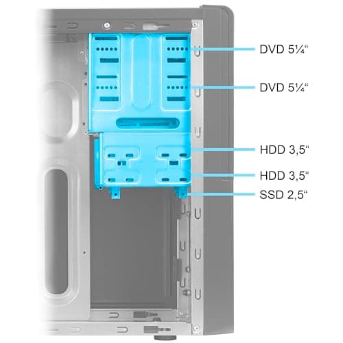 Ankermann Smart Office | Intel Core i7-7700 | 16GB RAM | 480GB 2,5 Zoll SATA SSD | Windows 10 | WLAN | MS Office 2024 Bild 6