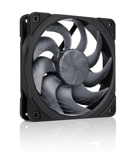 Noctua NF-A12x25 G2 PWM chromax.black, Leiser 120mm PC-Lüfter in Premium-Qualität, 4-Pin (Schwarz) Bild 2