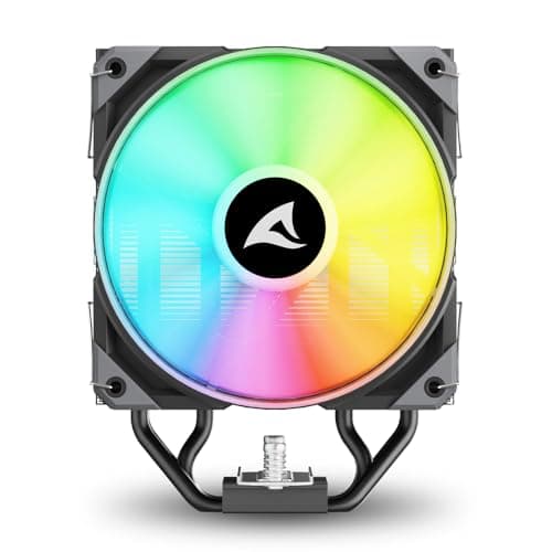 Sharkoon A40 Schwarz, RGB, CPU-Kühler Bild 4