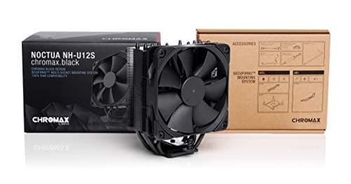 Noctua NH-U12S chromax.black, 120mm Single-Tower CPU Kühler (Schwarz) Bild 8