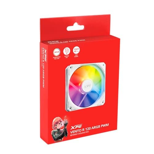 Lüfter XPG VENTO R 120 (1 * 120mm ARGB Fan) weiss retail Bild 6