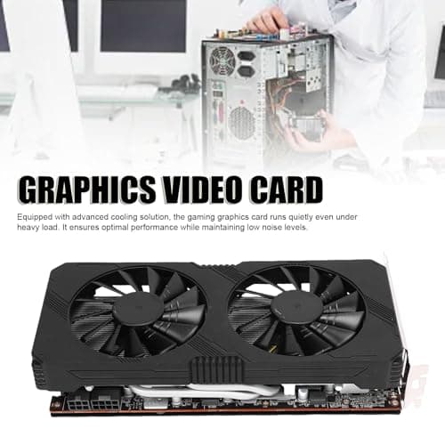 Grafikkarte, Herausragende Spieleleistung mit 8 GB Speicher, 1770 MHz Boost -Uhr, Advanced Cooling Solution, DirectX 12 Support Bild 4