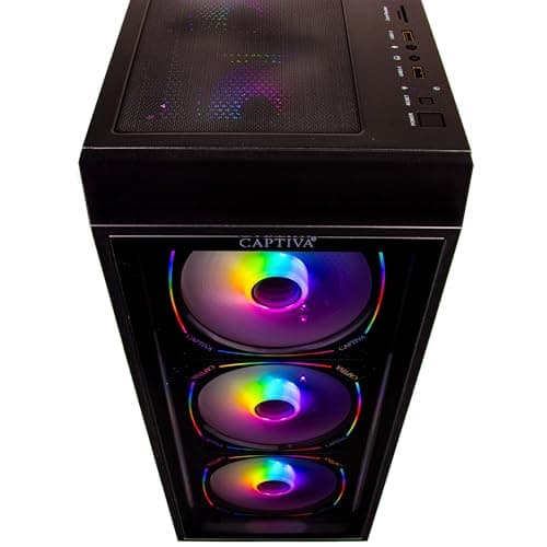 Captiva PC Highend Gaming R89-526 | AMD Ryzen 9 7900X | 32GB DDR5 RAM | NVIDIA GeForce RTX 5070 Ti 16GB | 2 TB SSD | Windows 11 Home Bild 6