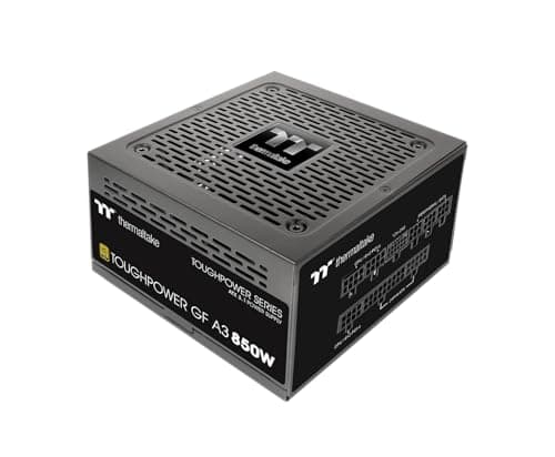 Thermaltake Toughpower GF A3 Gold 850W PC Netzteil | ATX 3.1 | PCIe Gen 5.1 12VHPWR bis 450W | 80 Plus Gold | Vollmodular | Smart Zero Fan (sehr leise)