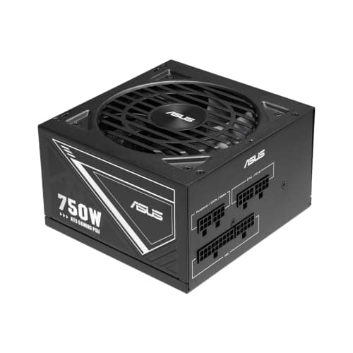 ASUS 750W-ATS Gold Gaming Netzteil (80-Plus-Gold-Zertifizierung, Low-ESR-Elektrolytkondensatoren, Lüfter mit Doppelkugellagern, DIY-freundlicher CPU-Stromanschluss)