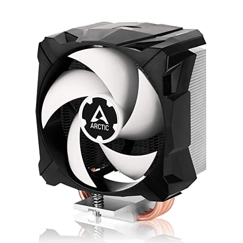 ARCTIC Freezer i13 X - Kompakter Intel-CPU Kühler, 100 mm, 300-2000 RPM (PWM gesteuert), Hydrodynamische Gleitlager, voraufgetragene MX-2 Wärmeleitpaste, LGA1700 kompatibel - Schwarz