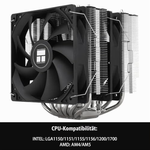 Thermalright Peerless Assassin 120 SE CPU-Luftkühler, Dual Tower 6 Heatpipes, Dual 120 mm TL-C12C PWM Lüfter, AGHP Technologie, für AMD AM4/Intel LGA 1150/1151/1200/2011/2066 Bild 6
