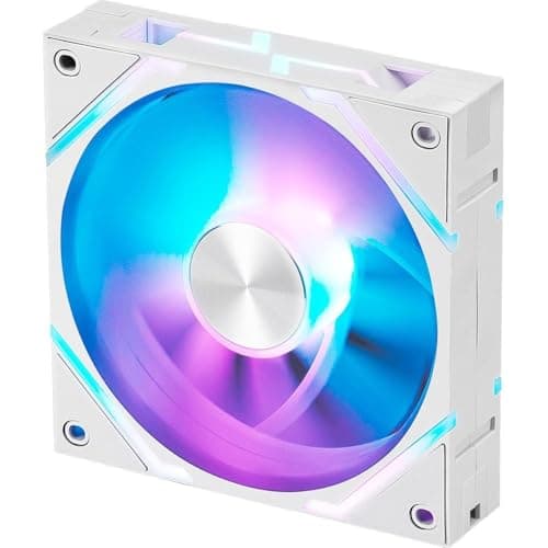 MSI MPG EZ120 ARGB WHITE Lüfter - 120 mm ARGB-Lüfter, fluiddynamisches Lager mit zusätzlicher Mutterbefestigung, Mystic Light & Cooling Wizard Unterstützung mit MSI Mainboards Bild 8