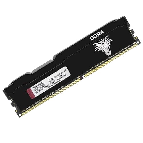 Yongxinsheng DDR4 3200MHz 32GB Kit (16GBx2) Desktop RAM PC4-25600 UDIMM Non-ECC Unbuffered 1.35V 288-Pin CL16 PC Computer Memory Upgrade Module Arbeitsspeicher Support XMP 2.0 Auto Overclocking Bild 3