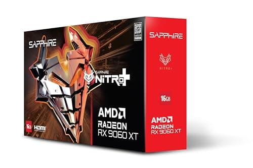 Sapphire Technology Carte Graphique Nitro Plus AMD Radeon RX 9060 XT Gaming OC 16GB Double HDMI-DP Bild 8