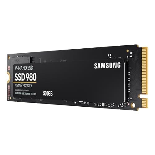 Samsung 980 NVMe M.2 SSD, 500 GB, PCIe 3.0, 3.500 MB/s Lesen, 3.000 MB/s Schreiben, Interne SSD für Gaming und Alltagsanwendungen, MZ-V8V500BW Bild 6