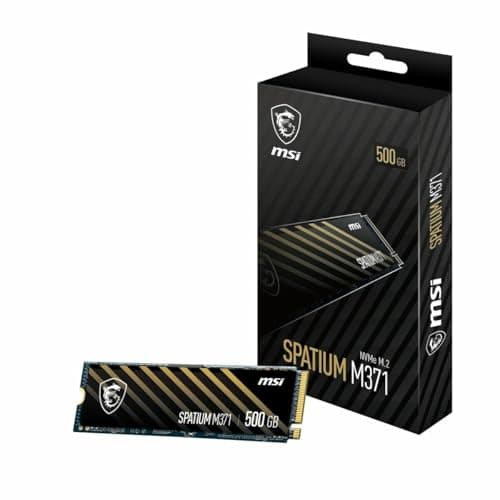 MSI SPATIUM M371 NVMe M.2 500GB 500 GB 371 Bild 6