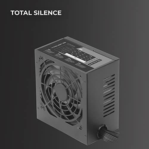 Tacens Anima APIII750, Netzteil PC ATX 750W, SMD und DC-DC Technologien, 85% Wirkungsgrad 12V, Ultraleiser 12cm-Lüfter, Extralange Flachkabel, Schwarz Bild 6