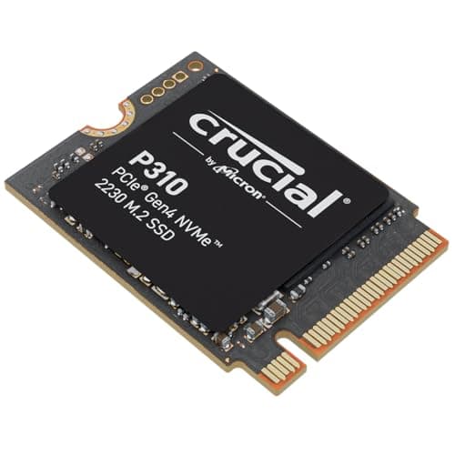 Crucial P310 SSD 1TB M.2 2230 PCIe Gen4 NVMe, bis 7.100 MB/s, mit Steam Deck, ASUS ROG Ally, MSI Claw & Microsoft Surface kompatibel - CT1000P310SSD2 1TB (M.2 2230) Bild 2
