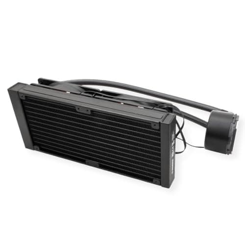 Xilence LQ240 AMD und Intel 240mm AiO Wasserkühlung, AM5/AM4, LGA 1700/2066/2011/1151/1150/1155/1156/1200, 300W TDP, leise 2x 120mm PWM Lüfter, für hohe Kühlanforderungen im Gaming/Streaming, schwarz Bild 7