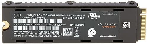 WD_BLACK SN850P 1 TB NVMe SSD Offiziell Lizenziert für PS5 Konsolen (interne Gaming SSD; optimierter Kühlkörper; PCIe Gen4 Technologie, bis zu 7.300 MB/s Lesen, M.2 2280) Bild 5