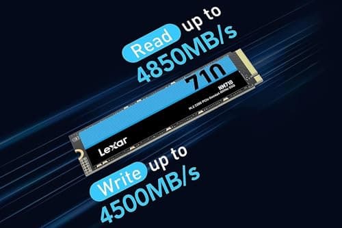 Lexar SSD M.2 1TB NM710 PCIe Gen4x4 NVMe Bild 4