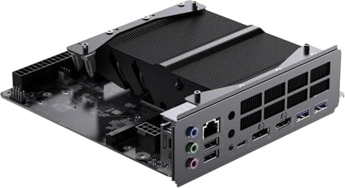 MINISFORUM BD895i SE Mini-ITX-Mainboard, AMD Ryzen 9 8945HX (16 C / 32 T, bis zu 5,4 GHz), PCIe 5.0 x16-Steckplatz, Zwei M.2 PCIe 4.0-Steckplätze, DDR5, HDMI/DP/USB-C, RJ45 2,5 GbE, USB 3.2 Gen 2 Bild 2