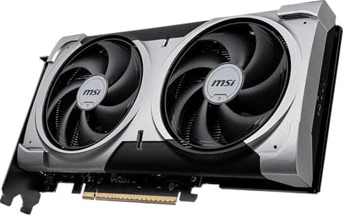 MSI Gaming RTX 5060 Ti 16G Ventus 2X OC Plus Grafikkarte (16 GB GDDR7, 128 Bit, Extreme Leistung: TBA MHz, DisplayPort x 3 2.1a, HDMI 2.1b, NVIDIA Blackwell Architektur) Bild 4