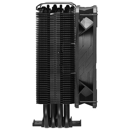 Cooler Master Hyper 212 Black CPU-Luftkühler – Aluminium-Finish, 4 kompakte kontinuierliche Direktkontakt-Heatpipes, SickleFlow 120 Edge-Lüfter, LGA1700- und AM5-Halterungen – Schwarz Bild 8