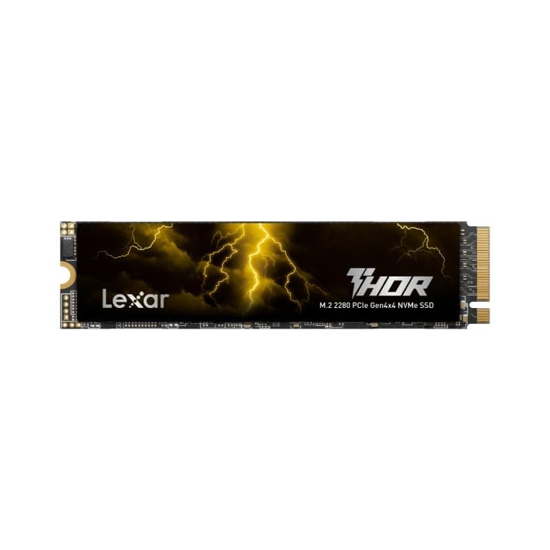 Lexar Thor Pro 1TB SSD, M.2 2280 PCIe Gen4 NVMe, Bis zu 6000 MB/s, Leistungsstarkes Internes Solid-State-Laufwerk, Kompatibel mit PS5, Laptops und Desktops, für Gamer und Entwickler