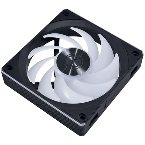 Lian Li UNI FAN CL Wireless 120mm ARGB PWM Lüfter Schwarz (3er Pack mit Controller) | Leistungsstarke Kühlung – für Gehäuse & Radiator Bild 8