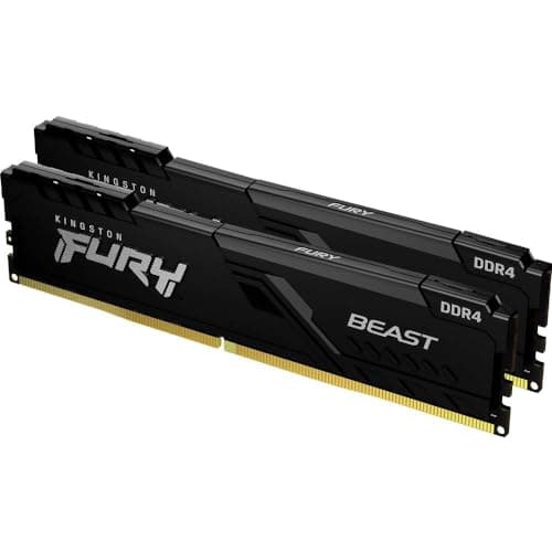Kingston FURY Beast 64GB (2x32GB) 3200MHz DDR4 CL16 Desktop Speicher Kit mit 2 KF432C16BBK2/64 Bild 3