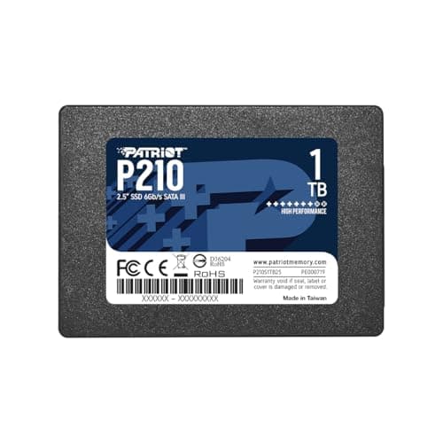 Patriot P210 Interne Solid State Drive 1TB SSD SATA 3 2,5 Zoll 1 TB Bild 2