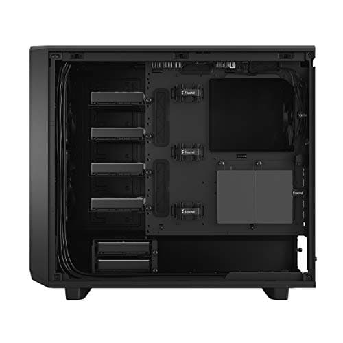 Fractal Design Meshify 2 ATX-Gehäuse – Flexibles Design, Hervorragende Belüftung, USB-C-Frontanschluss, Schwarz Bild 6