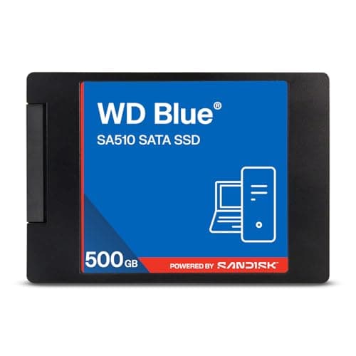 WD Blue SA510 2,5”/7mm SATA SSD interner Speicher 500 GB (bis zu 560 MB/s, 3D NAND, Acronis True Image, SANDISK Dashboard) Bild 2
