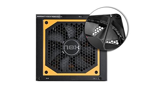 NOX XTREME PRODUCTS Urano VX 650W ATX PC-Netzteil – 80 PLUS Bronze, leiser 120mm Lüfter, flache Kabel, zuverlässige Stromversorgung für Gaming-PCs URANO VX 650 BRONZE Bild 8