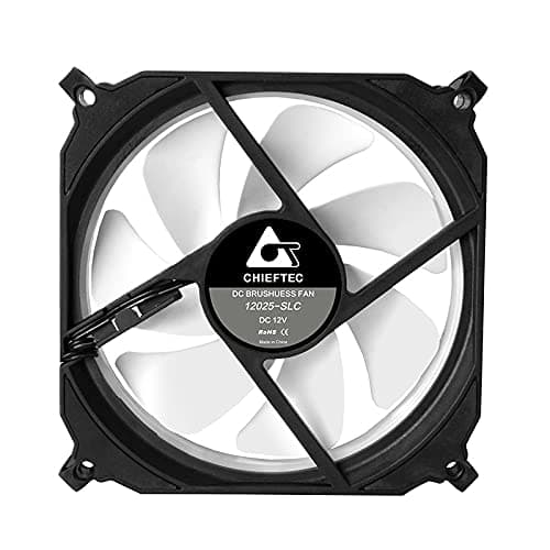 Chieftec CF-1225RGB - PC-Ventilator (Computergehäuse, Lüfter, 12 cm, 1200 U/min, 16 dB, 53 cfm) Bild 4