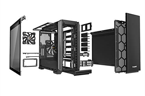be quiet! Silent Base 601 ATX PC Midi PC Gehäuse mit Seitenfenster Silber Bild 8