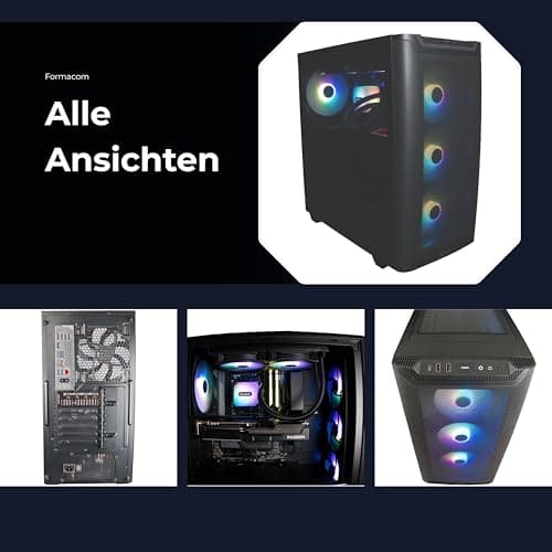Gaming PC AMD Ryzen 7 9850X3D Radeon RX 9070 XT 16GB GDDR6 48GB DDR5-6000MHz RAM 2TB NVMe SSD ARGB Beleuchtung Wi-Fi 7 Windows 11 Pro Ryzen 9850X3D 48GB DDR5 RX 9070XT Bild 4