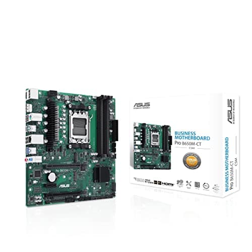ASUS Pro B650M-CT-CSM Business Mainboard Sockel AMD AM5 (Ryzen 7000, Micro-ATX, DDR5 Speicher, PCIe 5.0, USB 3.2 Gen 2, Commercial BIOS Kit) M-CT-CSM ProArt B650 Bild 2