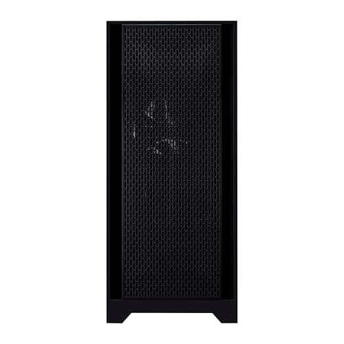 FROZN Aero A-RGB Gaming PC Gehäuse ATX MidiTower - 4X RGB 120mm Lüfter Vorinstalliert, 3X USB-A Front, Tempered Glass, Mesh-Front für Starken Airflow, SPCC-Stahl, Schwarz Aeroblack Bild 8