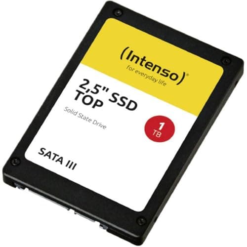 Intenso Interne 2,5" SSD SATA III Top, 1 TB, 550 MB/Sekunden, Schwarz, Festkörper-Laufwerk Bild 7
