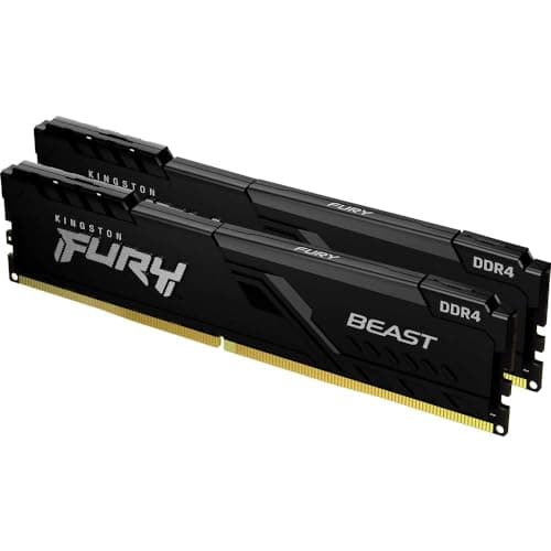 Kingston FURY Beast 32GB (2x16GB) 3600MHz DDR4 CL18 Desktop Speicher Kit mit 2 KF436C18BBK2/32 Bild 4