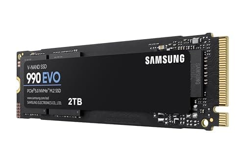 Samsung 990 EVO NVMe M.2 SSD 1 TB, PCIe 4.0 x4 / PCIe 5.0 x2, NVMe 2.0 (2280), 5.000 MB/s Lesen, 3.200 MB/s Schreiben, Interne SSD für Gaming und Grafikbearbeitung, MZ-V9E1T0BW Bild 5