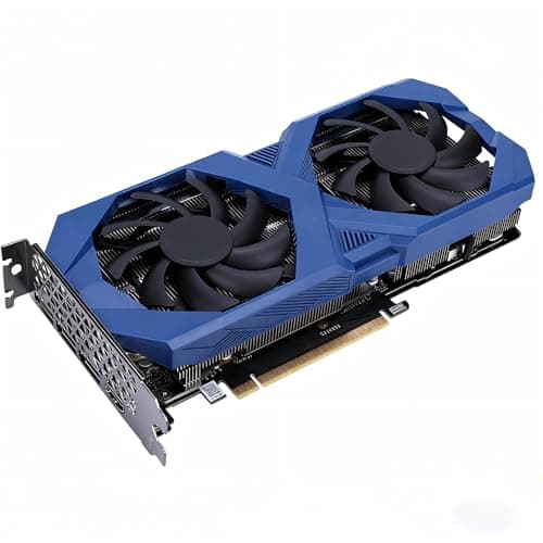 RTX 3060 12GB Gaming Grafikkarte (Nvidia GeForce) GDDR6 192 Bit, PCIe 4.0, 1x HDMI, 3X DisplayPort, 15000MHz, PC Grafikkarte mit Dual-Lüfter-Kühlung für Wins 7/8/10