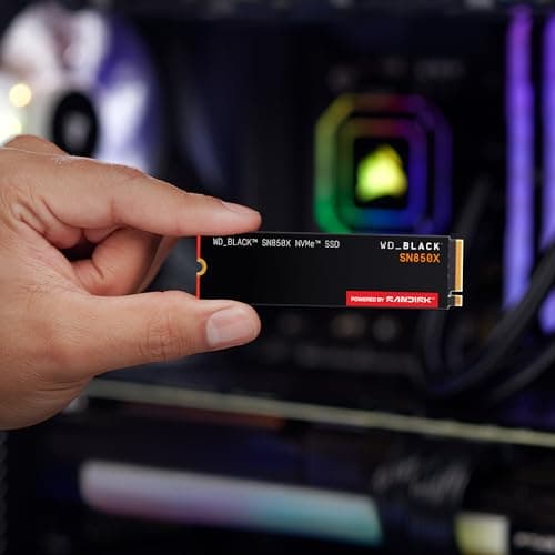 WD_BLACK SN850X NVMe SSD 1 TB interne SSD (Gaming Speicher, PCIe Gen4-Technologie, Lesen 7.300 MB/s, Schreiben 6.300 MB/s) Schwarz 1 TB Standard SN850X Bild 8