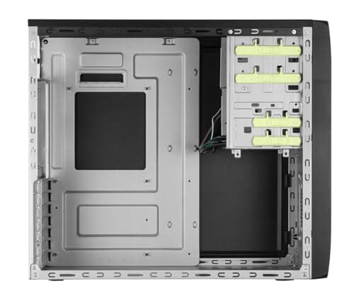 Chieftec MIDI Gehäuse Uni CG-04B-OP ATX (Schwarz) ohne Netzteil Bild 4