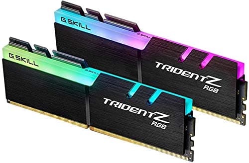 G.Skill TridentZ RGB Serie 32GB (2X 16GB) DDR4 3200Mhz DIMM CAS 16 F4-3200C16D-32GTZR 32GB (2x16GB) DDR4 3200 Schwarz Bild 2