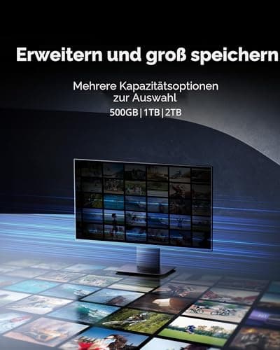 Lexar NQ790 1TB NVMe SSD M.2 Interne SSD 1TB, PCIe 4.0 Gen4x4, 7000 MB/s Lesen, 6000 MB/s Schreiben, Internes Solid State Drive, für Gaming und Videoschnitt Bild 5