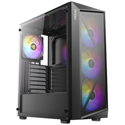 ANTEC AX67 ARGB PC Gehäuse Midi Tower Gaming ATX, schwarz Bild 4